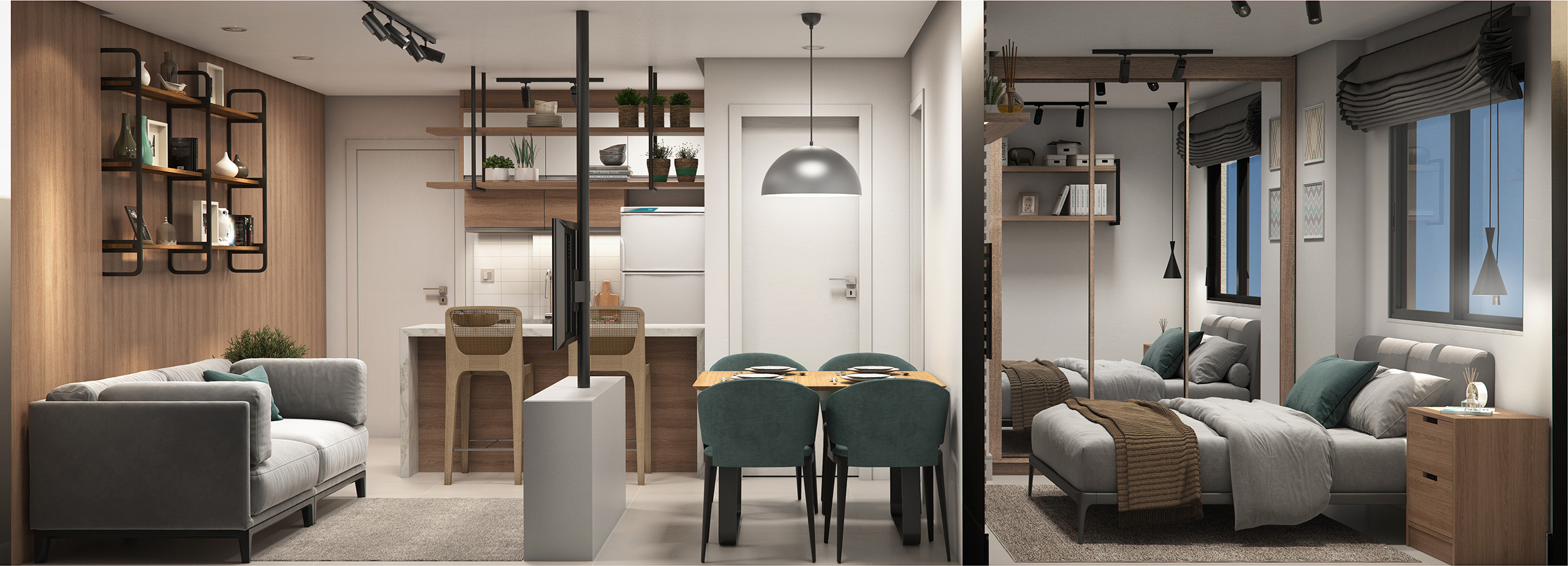 IBIZA-2022-DIVULGAR_amb_quarto_sala e cozinha_tipo01_rgb